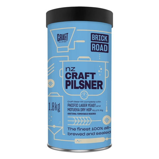 Brick Road Craft - NZ Craft Pilsner 1.8kg