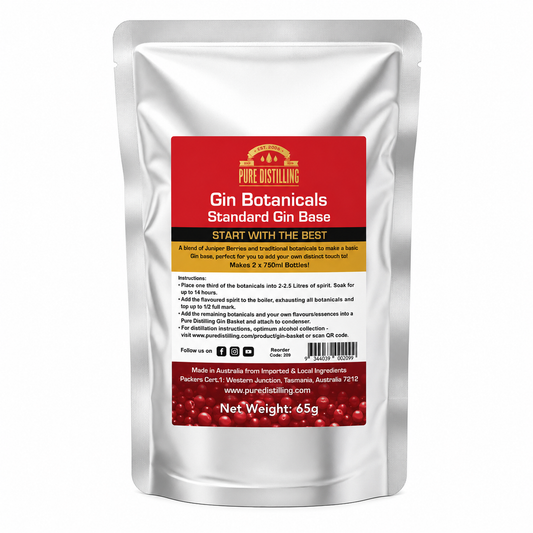 Standard Gin Base Botanicals (65g) Pure Distilling