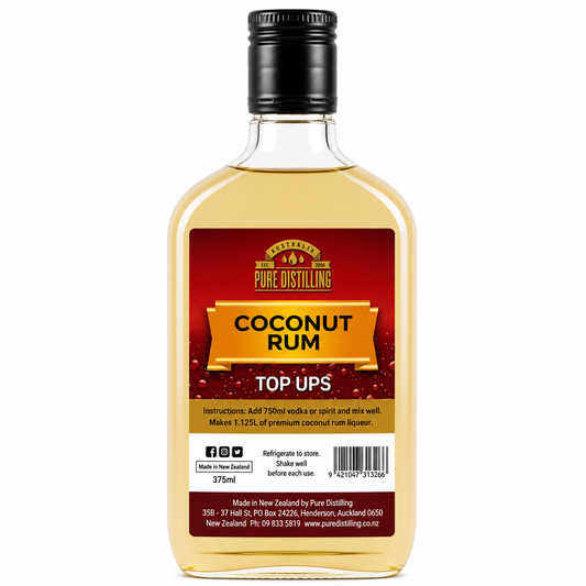 Coconut Rum Top Ups (375ml) Flavour Concentrate