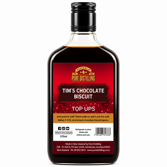 Tims Choc Biscuits Top Ups 375ml