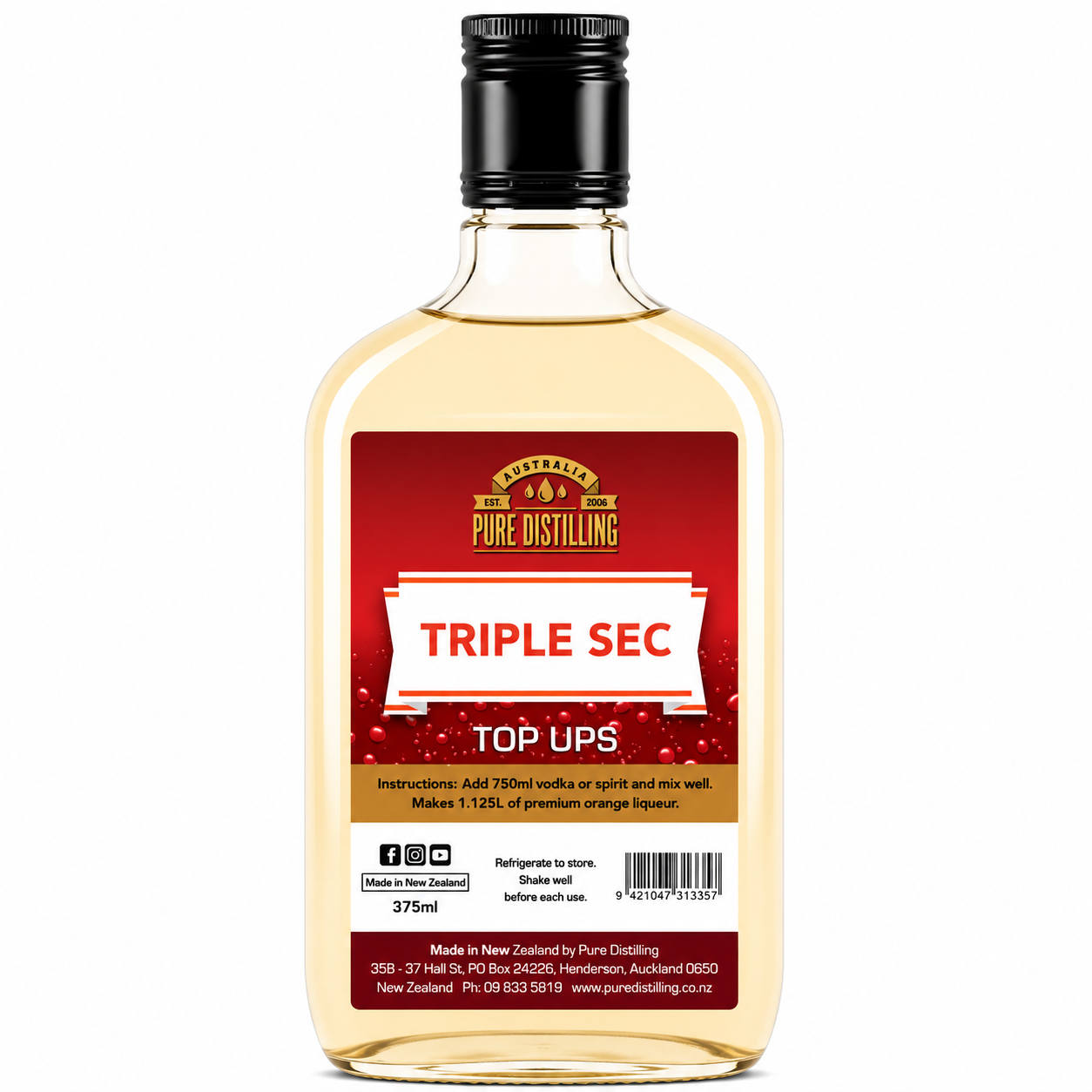 Triple Sec Top Ups 375ml