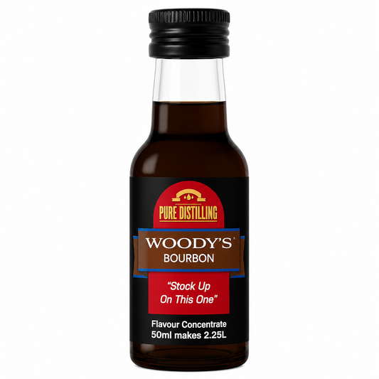 Woodys Bourbon Flavour (50ml) Pure Distilling