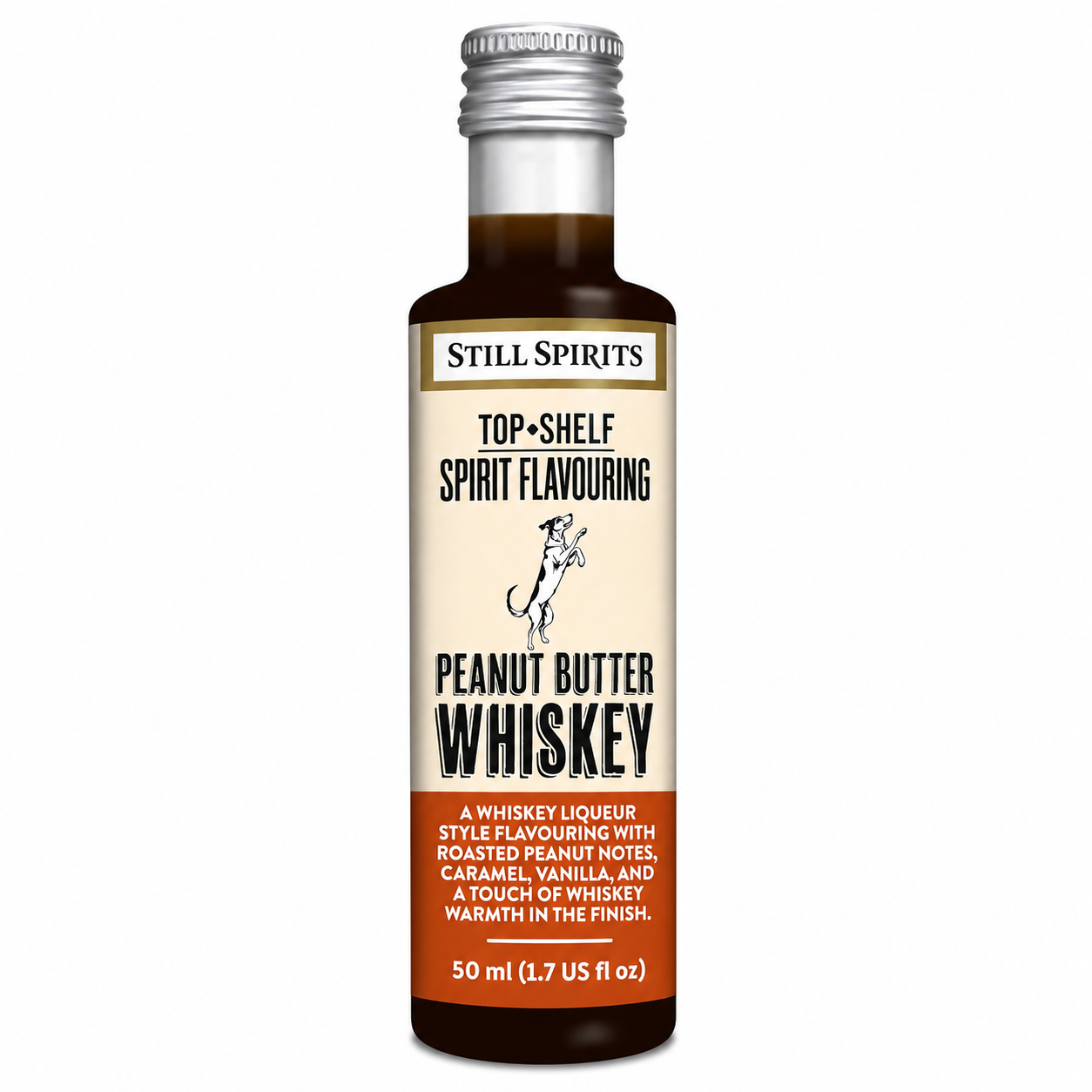 Top Shelf Peanut Butter Whiskey Flavour (50ml)  Still Spirits