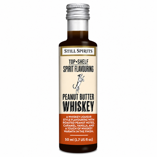 Top Shelf Peanut Butter Whiskey Flavour (50ml)  Still Spirits