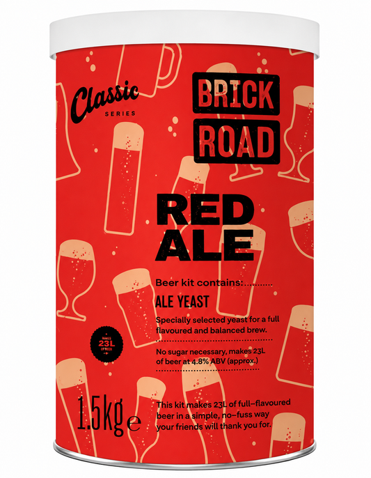 Brick Road Red Ale (mid/low options) 1.5Kg