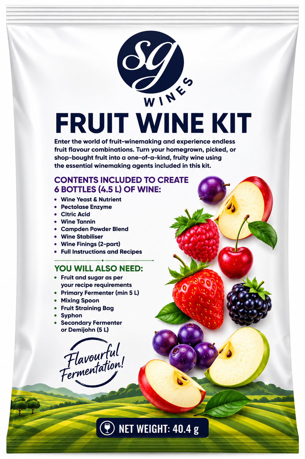 SG Wines Fruit Wine Kit