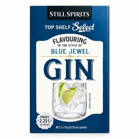 Blue Jewel Gin Flavour (2.25L) SS Top Shelf Select
