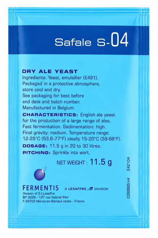 SafAle S-04 Yeast