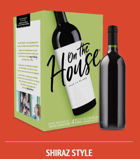 Shiraz On The House Winemaking Kit