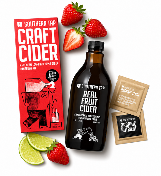 Strawberry Craft Cider Kit (20L) Southern Tap