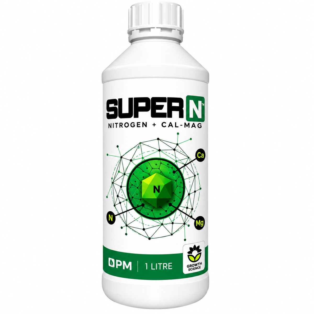 Super N+ Nitrogen + Macro CalMag (1 Litre) Plant Mechanics