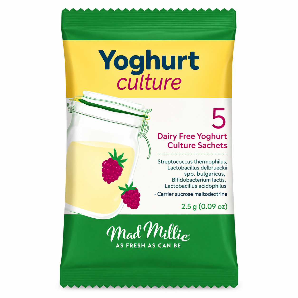 Yoghurt Culture x5 sachets (Mad Millie)