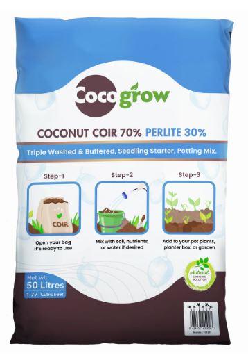 CocoGrow Perlite 70/30 - 50ltr Bag