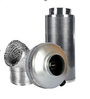 FAN & FILTER KIT SETS - 100mm