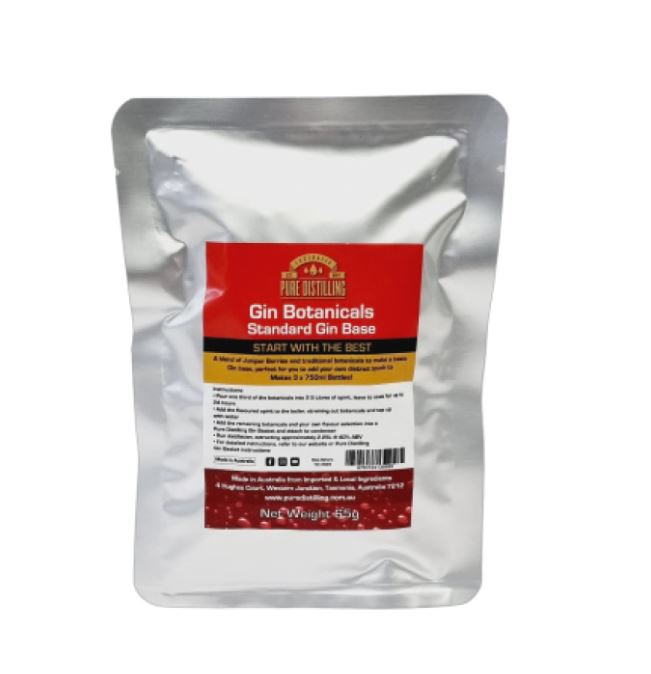 Pure Distilling Standard Gin Base Botanicals 65g
