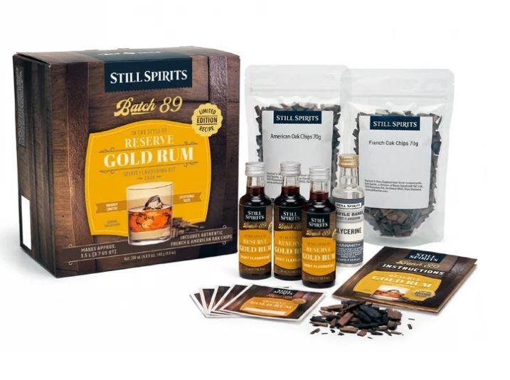 Still Spirits Batch 89 Limited Edition Reserve Gold Rum Spirit Flavouring Kit