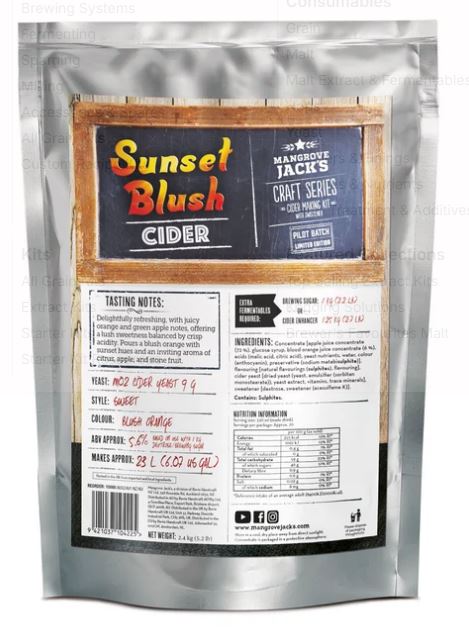 MJ Craft Series Cider #7 - Sunset Blush