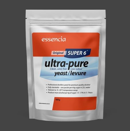 Essencia Super 6 Ultra Pure Yeast - 100g