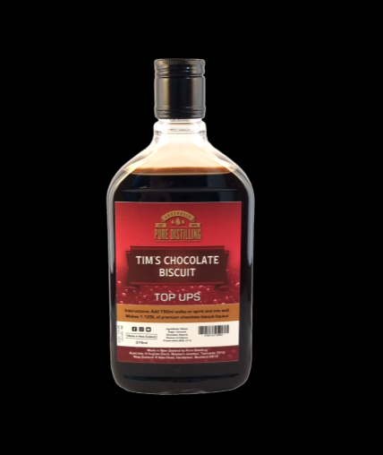 Tims Choc Biscuits Top Ups 375ml