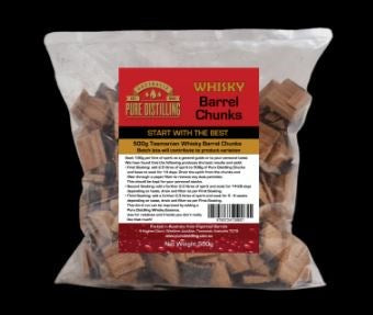 Whisky Barrel Chunks TAS 500g