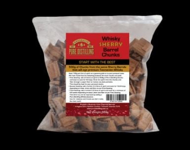 Whisky Sherry Barrel Chunks 500g