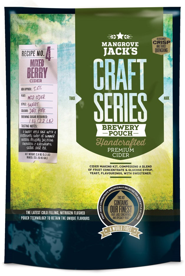 MJ Craft Series Cider #4 - Mixed Berry Pouch