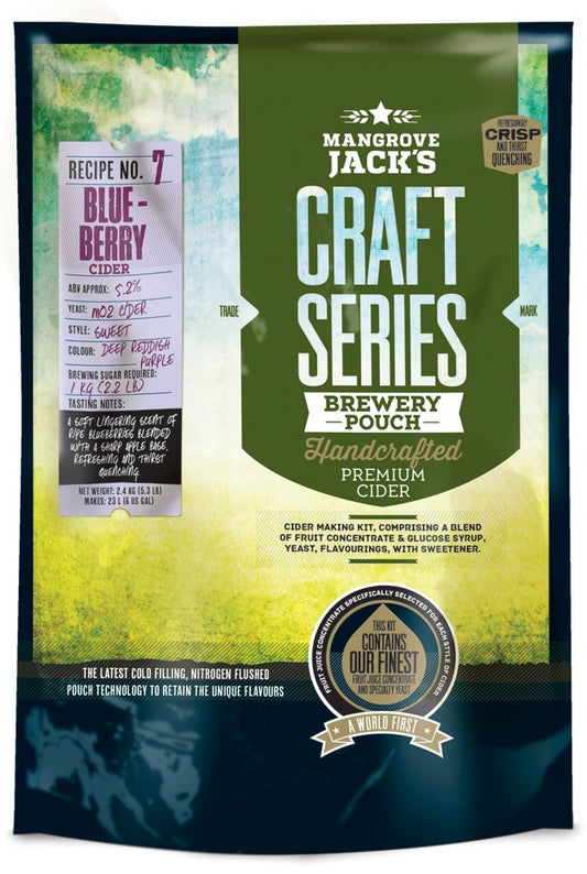MJ Craft Series Cider #7 - Blueberry Pouch