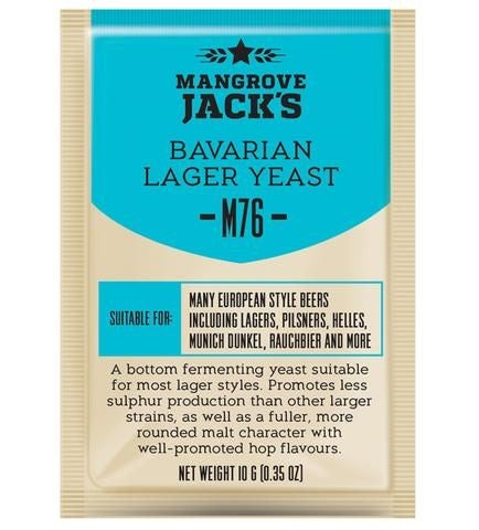 Mangrove Jacks Yeast - Bavarian Lager M76