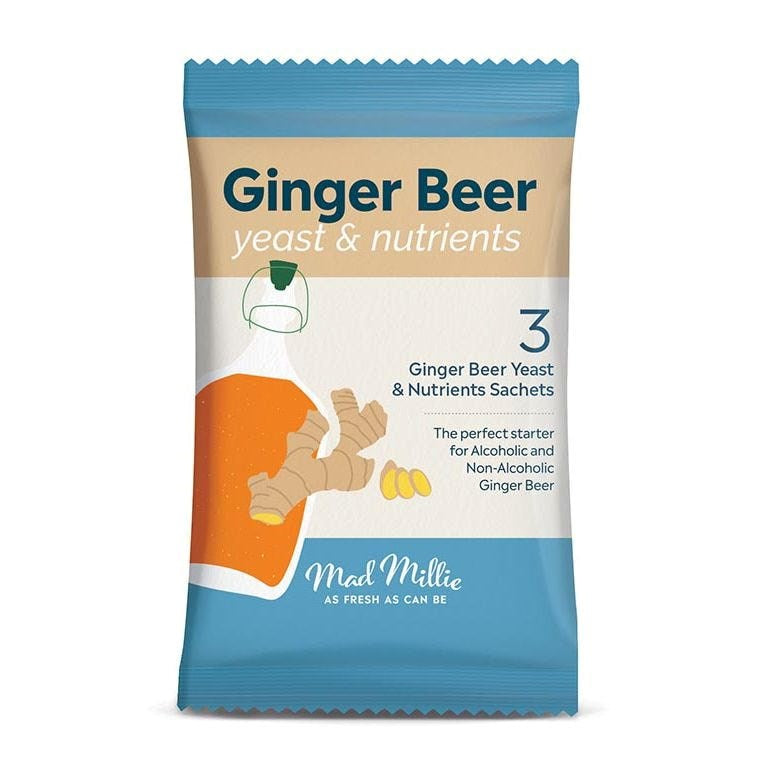Mad Millie Ginger Beer Yeast 5g 3 Pack