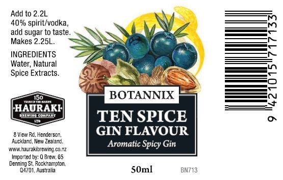 Botannix Ten Spice Gin