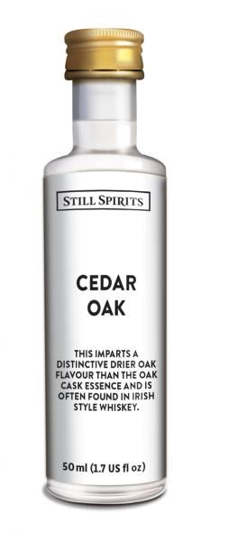 SS Top Shelf Whiskey Profile Cedar Oak