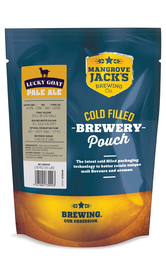 MJ Traditional Lucky Goat Pale Ale Pouch