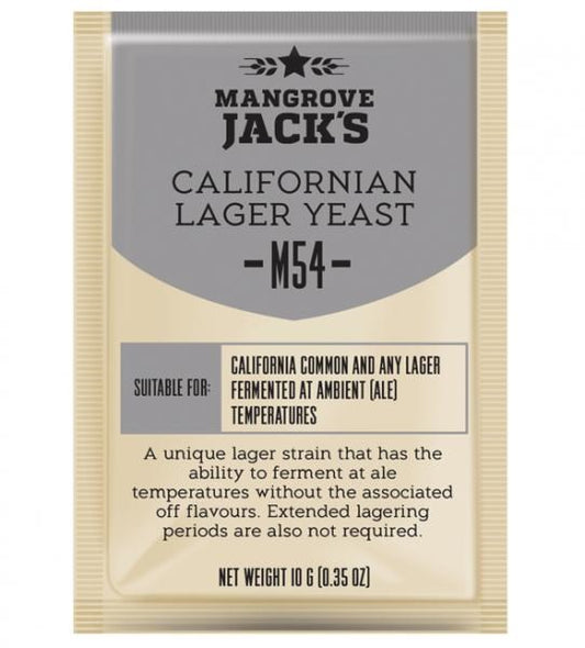 Mangrove Jacks Yeast - M54 Californian Lager