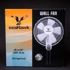 Seahawk 3 Speed Wall Fan 16"
